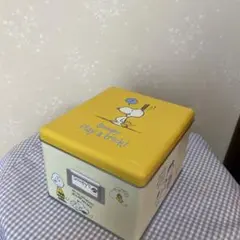 美品❣️usjスヌーピー 空き缶 Play a trick!