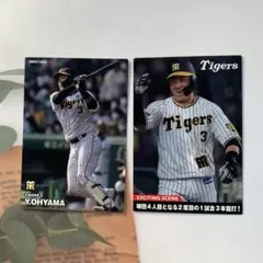 プロ野球チップス　2022 2023 阪神タイガース　大山悠輔