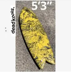 デッドクークス DeadKooks HELLCAT 5'8 ヘルキャット Limited Edition】HELLCAT5'11×19 7/8x2 9/16Abstract | Dead