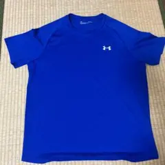 アンダーアーマー 青Tシャツ Mサイズ