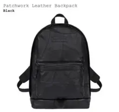 Supreme Patchwork Leather Backpack Black