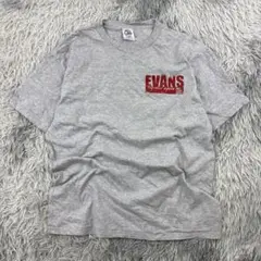 USA製ファミリー記念Tシャツ/オーバーサイズ/レッド×グレー/グラフィック
