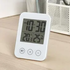未開封 IKEA スロッティス 時計 湿度計/温度計付き 1個