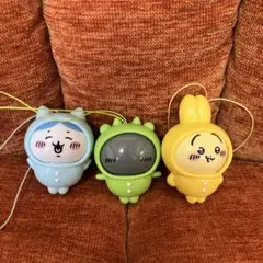 ちいかわ　おきがえパジャママスコット　ガチャガチャ　3点セット