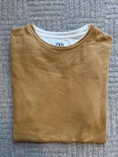 【美品!】ZARA レイヤード風Tシャツ　S