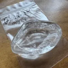 ②天然石 水晶　クリアクォーツお皿　トレイ　プレート　置物