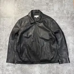calvin klein real leather sports jacket