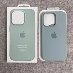「新品未使用」iPhone 14 Pro シリコンケース ミントグリーン