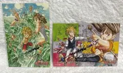 七つの大罪 箔押し ポストカード 2点セット