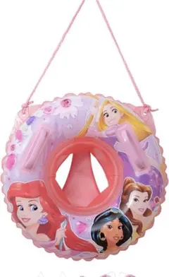 ディズニープリンセス 足入れ浮き輪 約50cm 幼児用