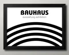 15954■ポスター アート 絵画『バウハウス　BAUHAUS』A3 マット紙