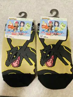 ポケモン ソックス 2足セット 黒いレックウザ