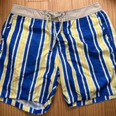 MR. Swim 水着 30 青・黄ストライプ