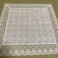 レースのひざ掛け
