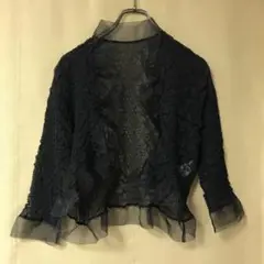 SOIR DOLCE シアーカーディガン
