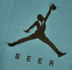 おもしろドライTシャツ　グリーン系　L