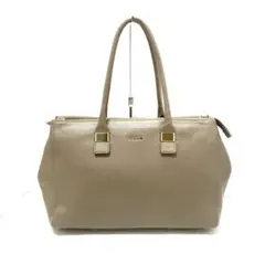フルラ トートバッグ - ベージュ レザー