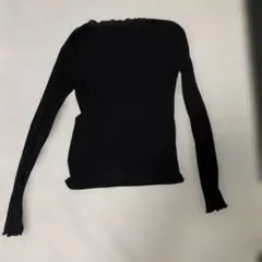 ‼️未使用に近い‼️長袖Tシャツ黒フリーサイズ