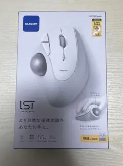 LECOM トラックボールマウスホワイトシルバーM-IT1ODRWH
