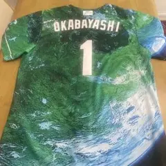 中日ドラゴンズ昇竜ユニフォーム 2025地球(岡林)1