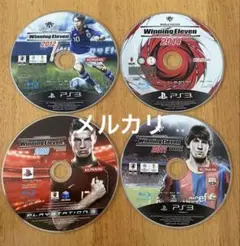 【PS3ソフト ディスクのみセット】ウイイレ　4枚