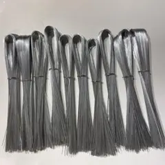 U字結束線　10束　550mm ユニクロメッキ付き