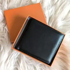 新品✨財布 メンズ 二つ折り 小銭入 薄型 開運 プレゼント 箱付 バイカラー