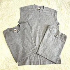 新品✨GT HAWKINS グレータンクトップ ノースリーブLL 3枚セット