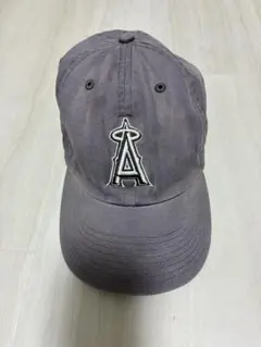 MLB エンゼルス　47 Brand グレーキャップ ロゴ刺繍