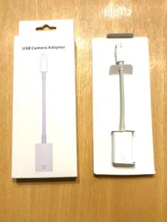 USBカメラアダプター Lightning接続