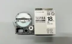 キングジム 純正 【テプラ PROテープカートリッジ】12・18mm 白セット