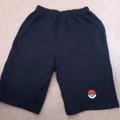 ポケモン 半ズボン 黒 130