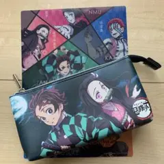 鬼滅の刃 ペンケースと下敷きセット