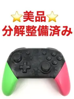 美品 Nintendo switch プロコン 純正 スプラトゥーン SP83