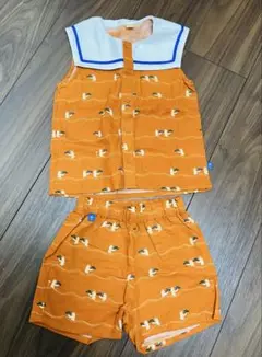 未使用品　モイモルン　上下セット　トップス　パンツ　110