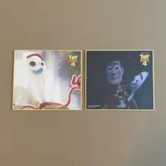 トイストーリー フォーキー 色紙