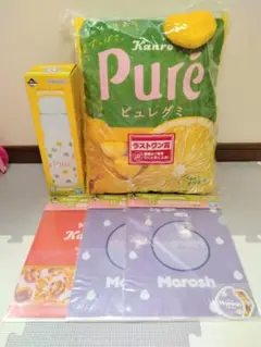 一番くじ ピュレグミ B賞 ウォーターポット ラストワン賞 ピュレグミクッション