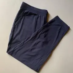 ユニクロ XXL ネイビー ストレッチジョガーパンツ