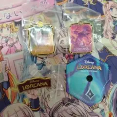 ロルカナ　ピンバッジ　ロアカウンターセット
