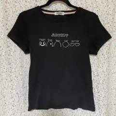 ARKIT 半袖Tシャツ プリント ブラック レディース L