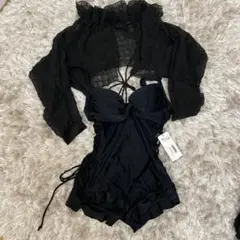 BEAUTY SHOW 黒 ワンピース水着 ＸＬ新品タグ付き