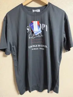 【新品】スヌーピー メンズ ドライウェア 半袖Tシャツ LLサイズ