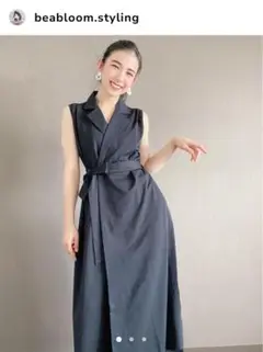 最終値下げ！BEABLOOM ビーブルーム　ジレワンピース　ヨガウェア