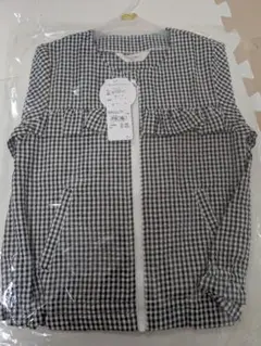 タグ付き新品✨️ＵＶカットジャケットラッシュガード　ギンガムチェック　100cm