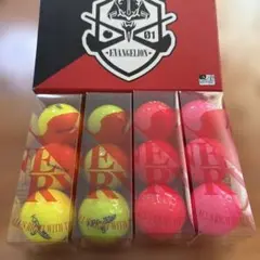 エヴァンゲリオン ゴルフボール 4個セット