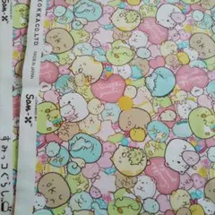すみっコぐらし オックス地110cm×110cm