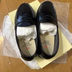 ハルタ キッズローファー 黒 21cm