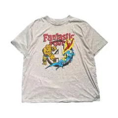 7TSM3【MARVEL】ファンタスティックフォー　Tシャツ　4L 古着used