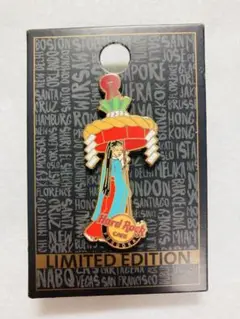 HARD ROCK CAFE FUKUOKA DONTAKU GIRL PIN
