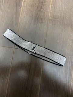 グレー　 ジョーダンヘッドバンド